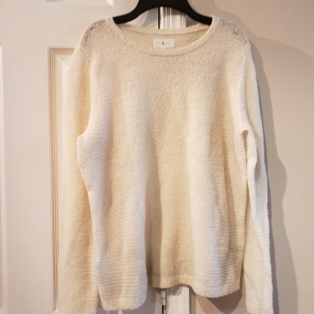 Lou & Grey Wool Blend Crew Neck Sweater - Picture 4 of 9